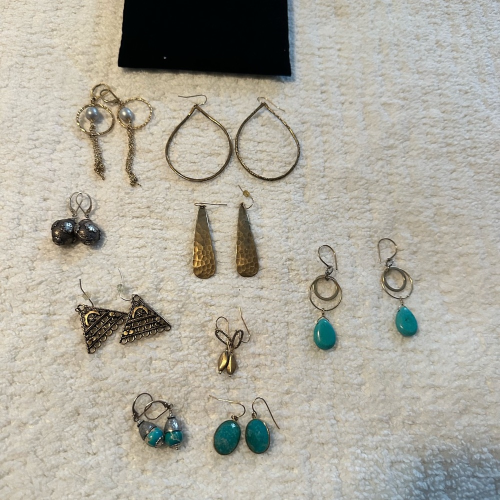 VINTAGE-9 pair Marie Chavez earrings!!